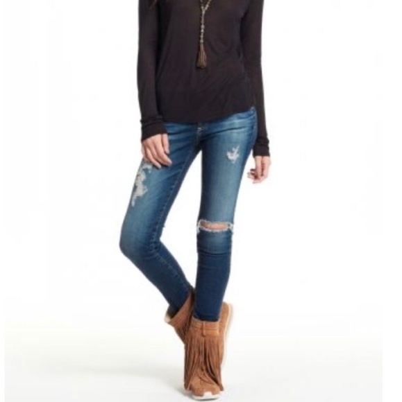 Maison des Talons fringe suede boot - Picture 5 of 5